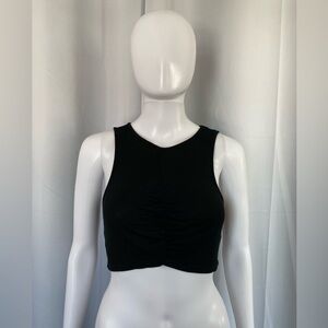 Women’s Black Crop Tank Top